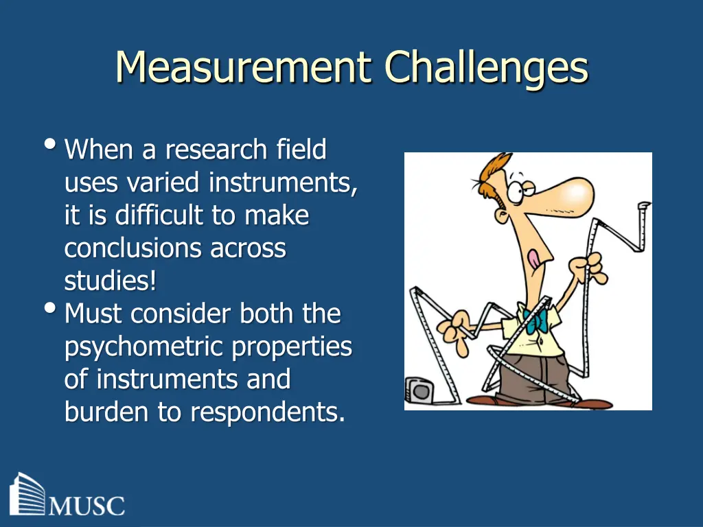 measurement challenges