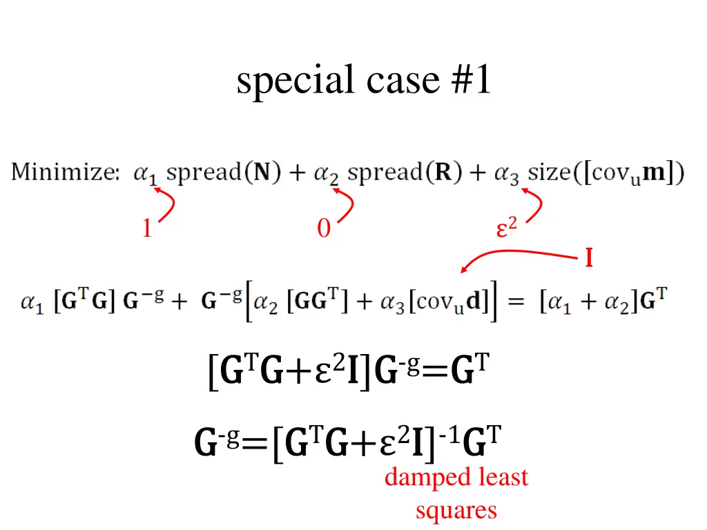 special case 1