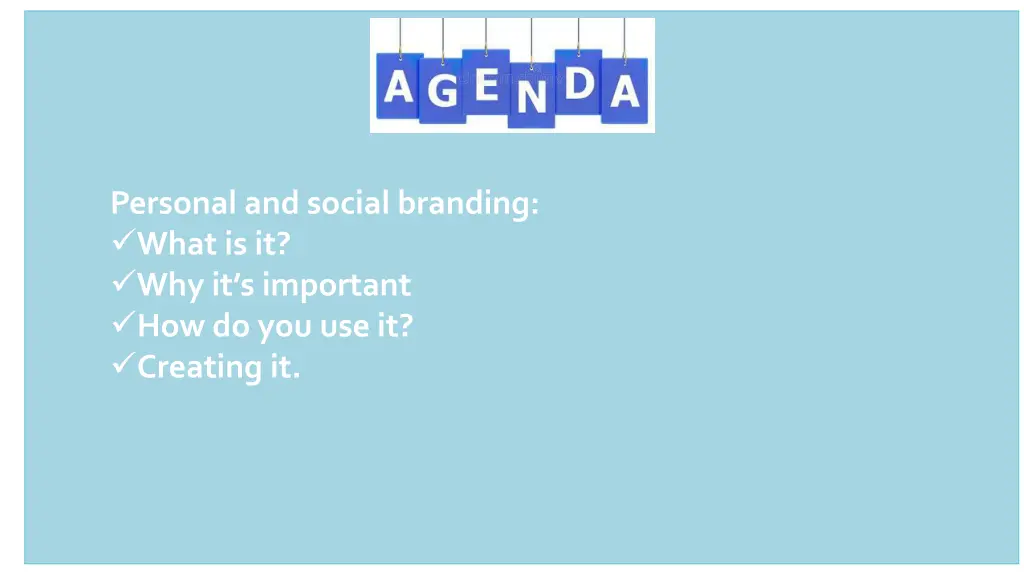 personal and social branding what