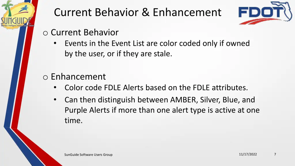 current behavior enhancement 1