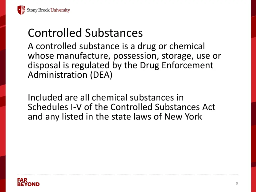 controlled substances a controlled substance