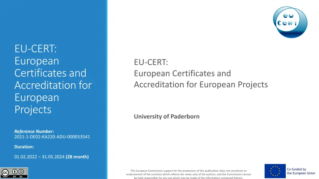 eu cert european certificates and accreditation