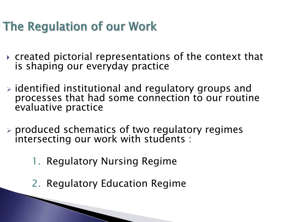 created pictorial representations of the context