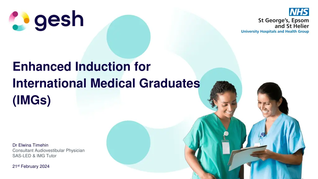 enhanced induction for international medical