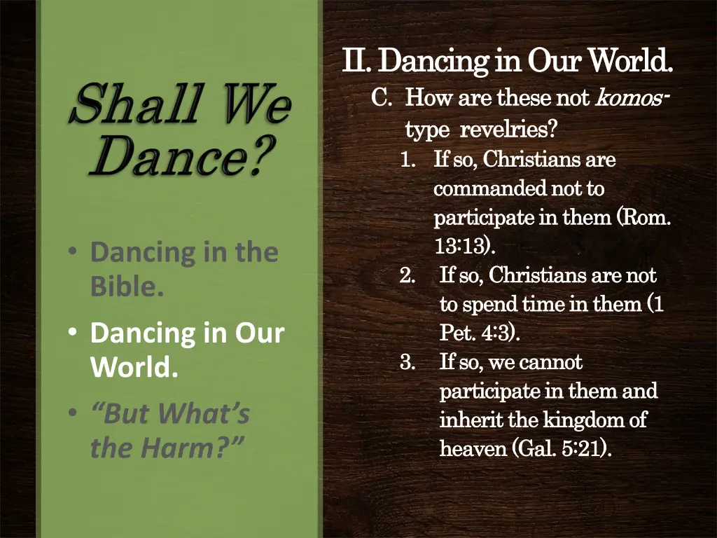 ii dancing in our world ii dancing in our world 1