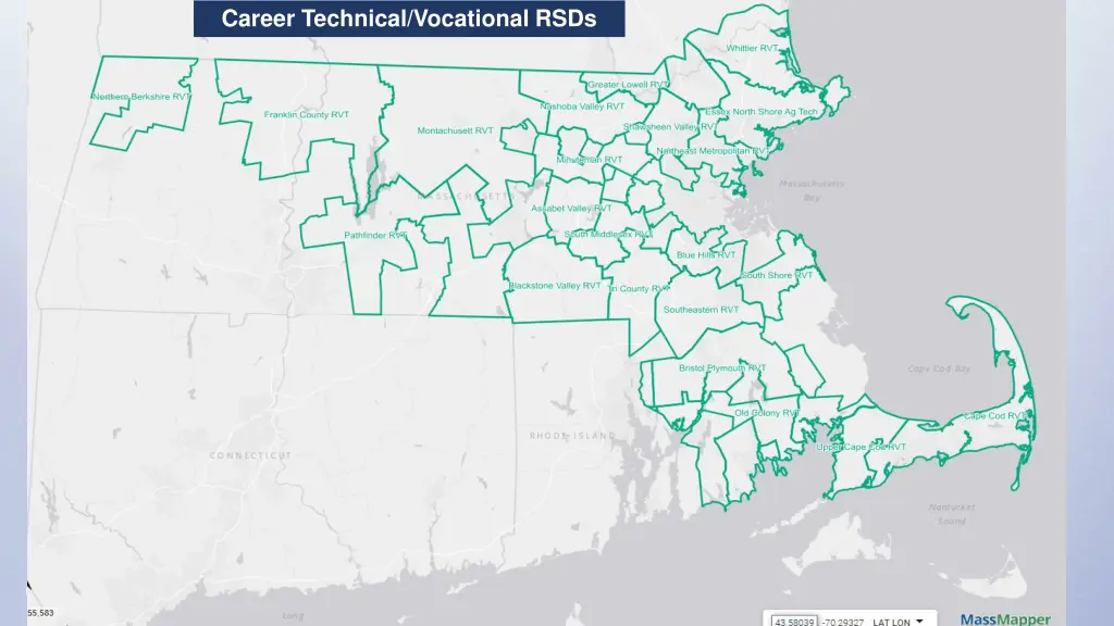 career technical vocational rsds