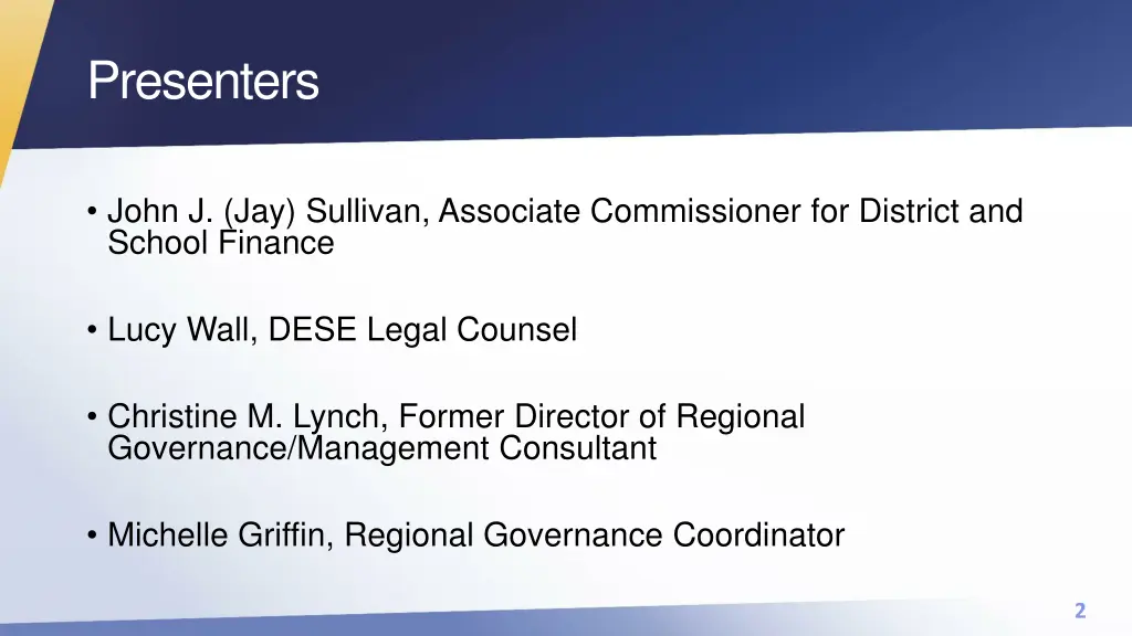 presenters