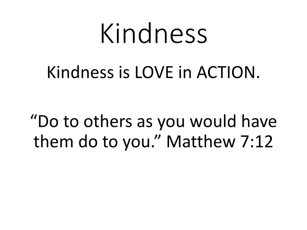 kindness 1