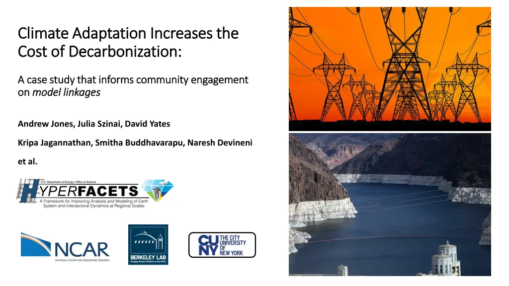 energy water nexus connections u s doe energy