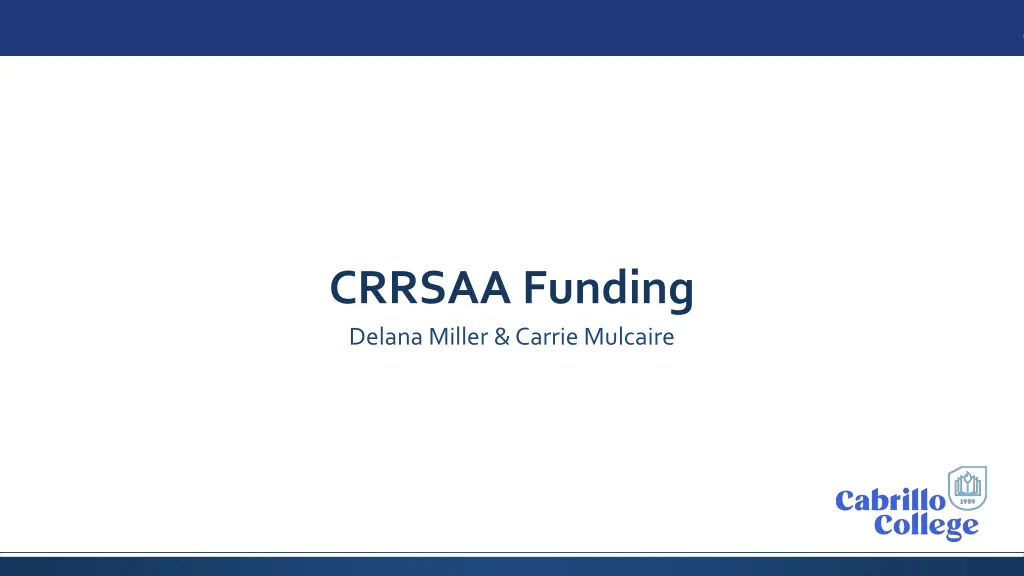 crrsaa funding delana miller carrie mulcaire
