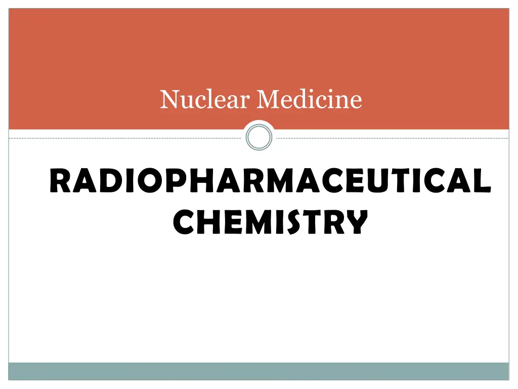 nuclear medicine