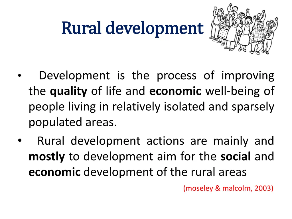 rural development rural development