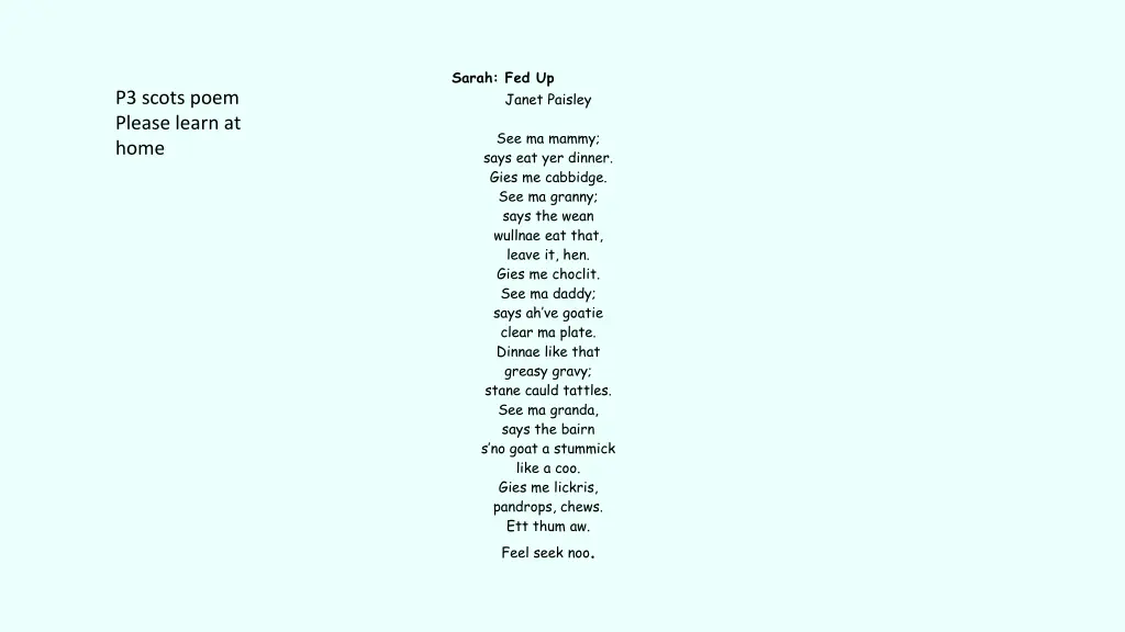 sarah fed up