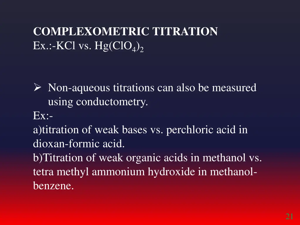 complexometric titration ex kcl vs hg clo 4 2