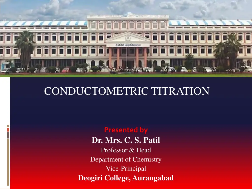 conductometric titration