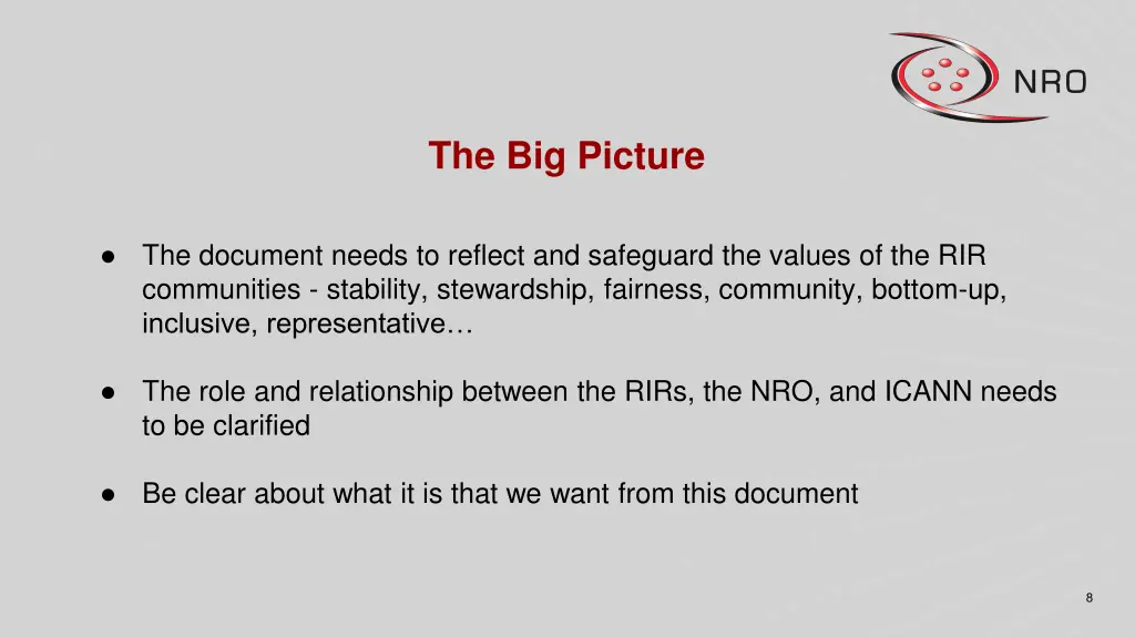 the big picture