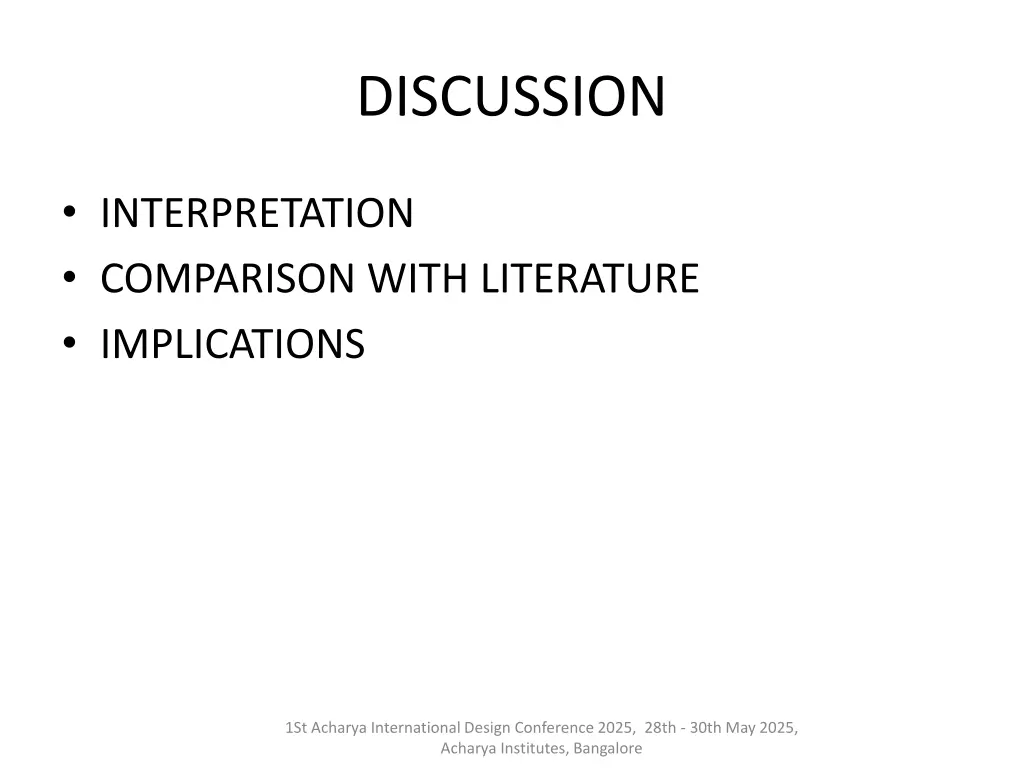 discussion
