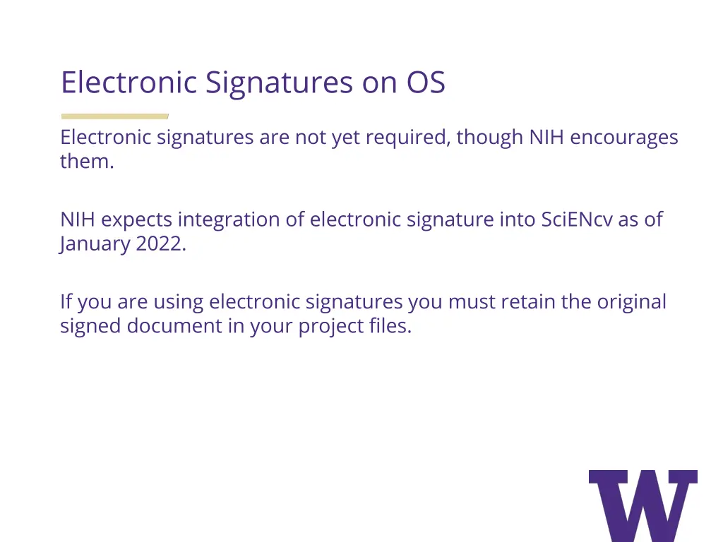 electronic signatures on os