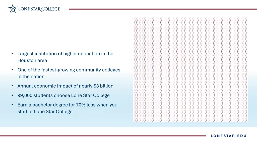 largest institution of higher education