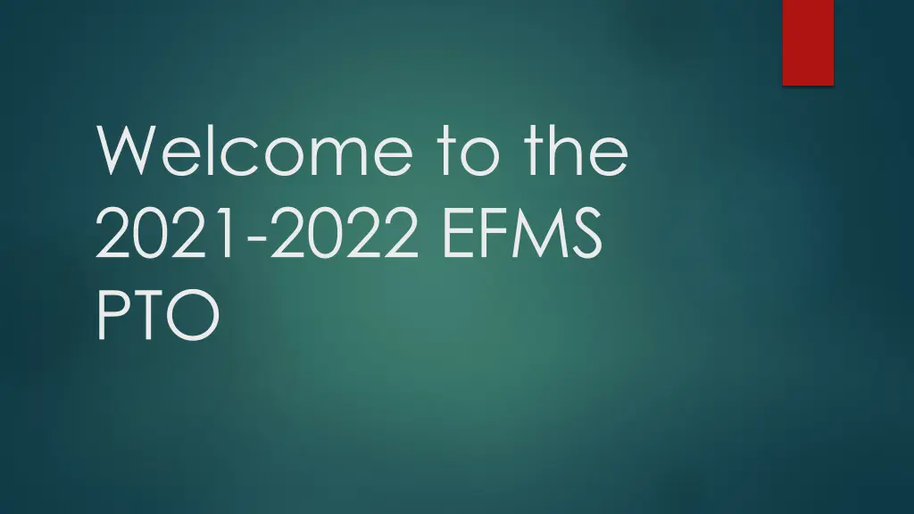 welcome to the 2021 2022 efms pto