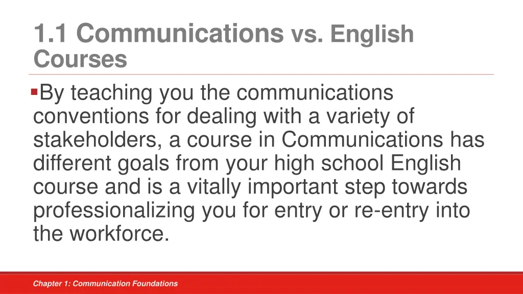 1 1 communications vs english courses by teaching