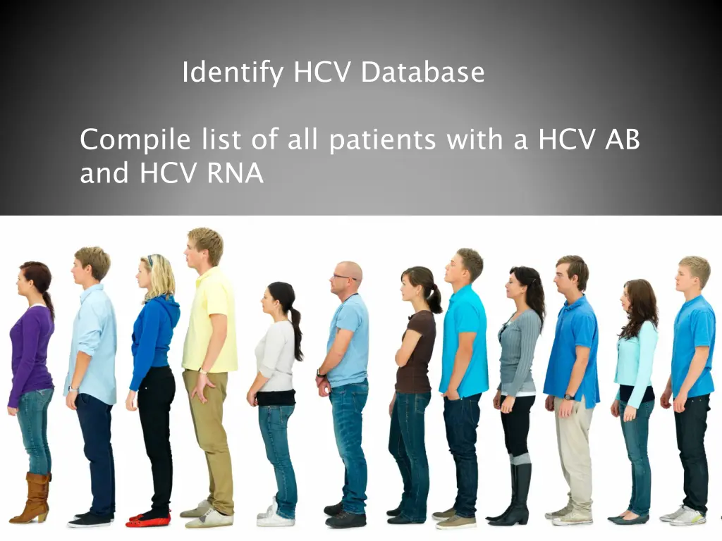 identify hcv database