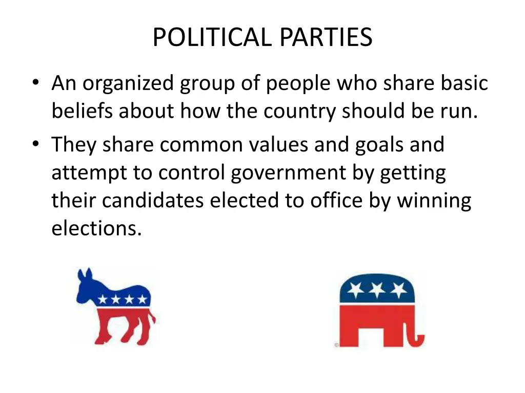 political parties