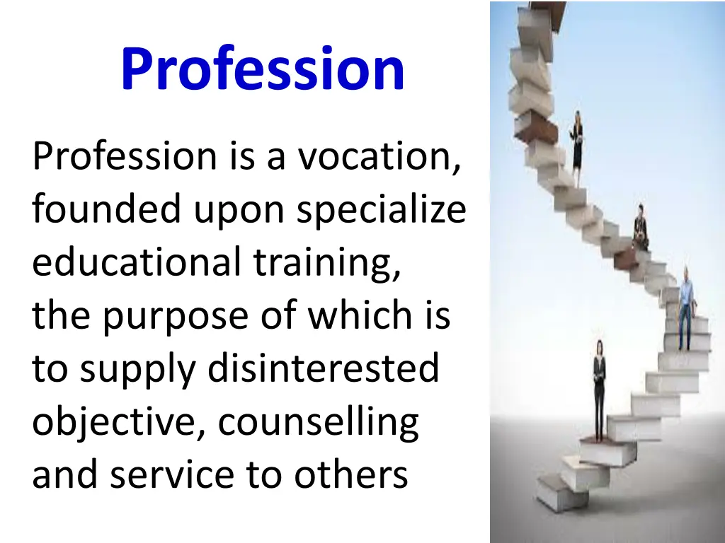 profession