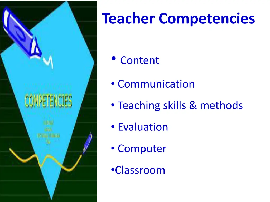 teacher competencies