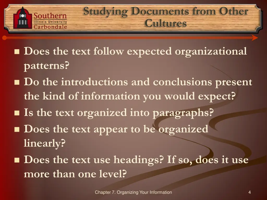 studying documents from other cultures