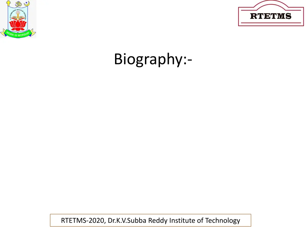 biography