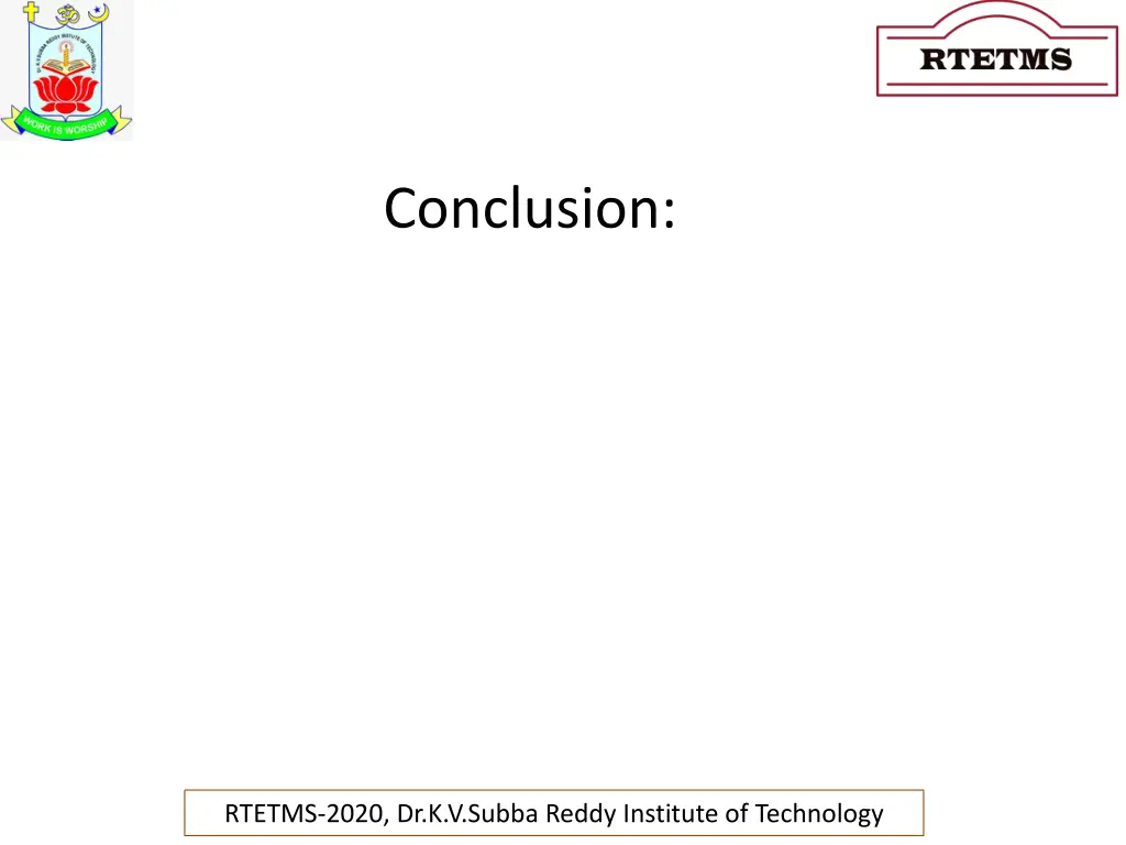 conclusion
