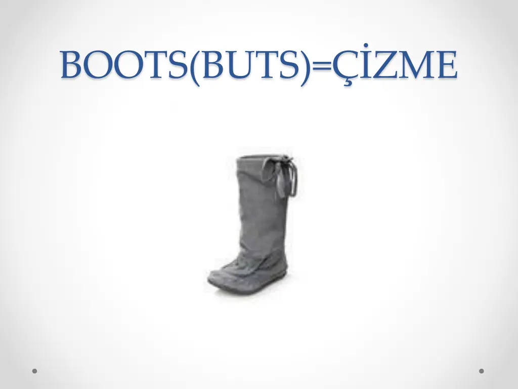 boots buts zme