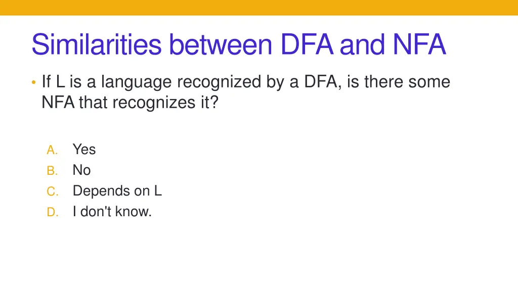 similarities between dfa and nfa