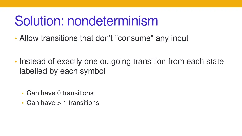 solution nondeterminism