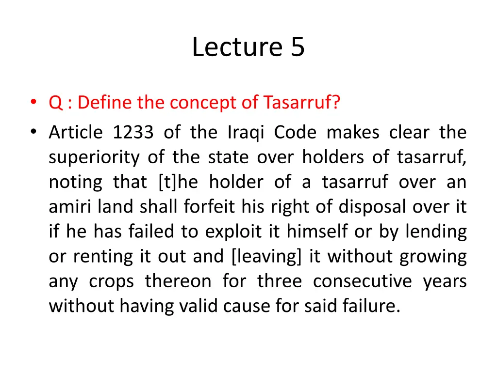lecture 5 1