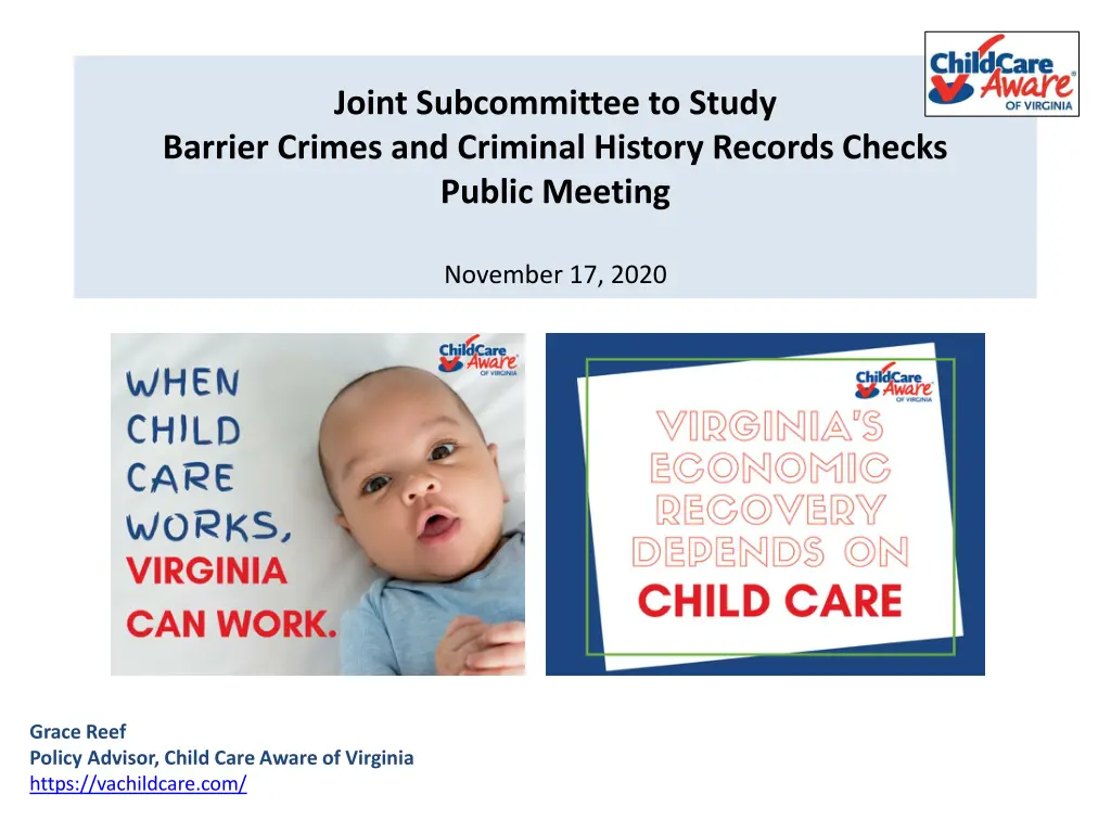joint subcommittee to study barrier crimes