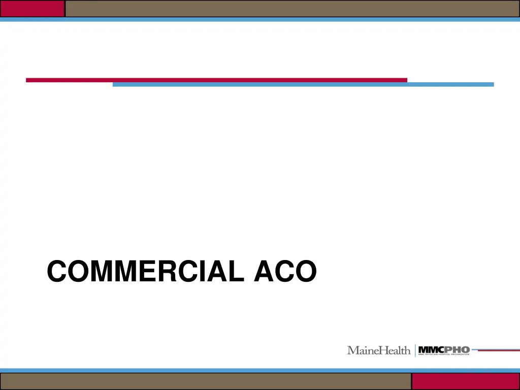 commercial aco