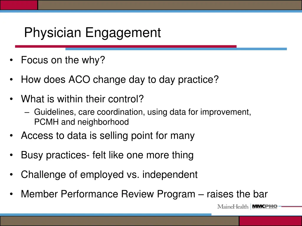 physician engagement