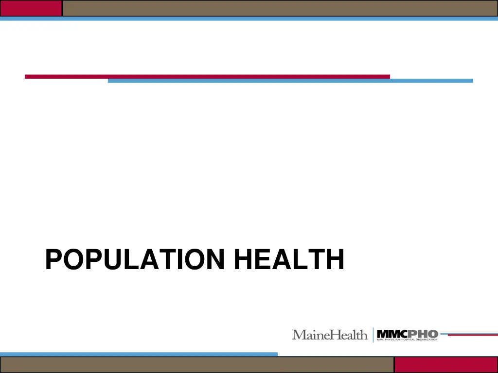 population health