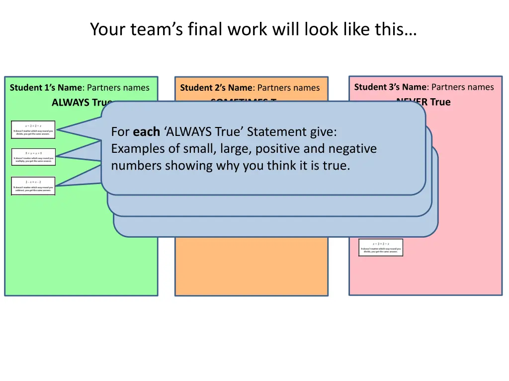 your team s final work will look like this 1