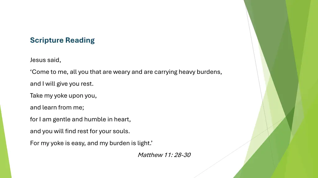 scripture reading 1