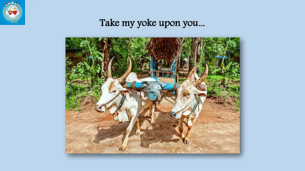 take my yoke upon you take my yoke upon you