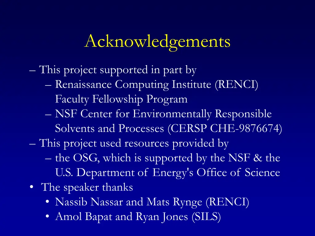acknowledgements