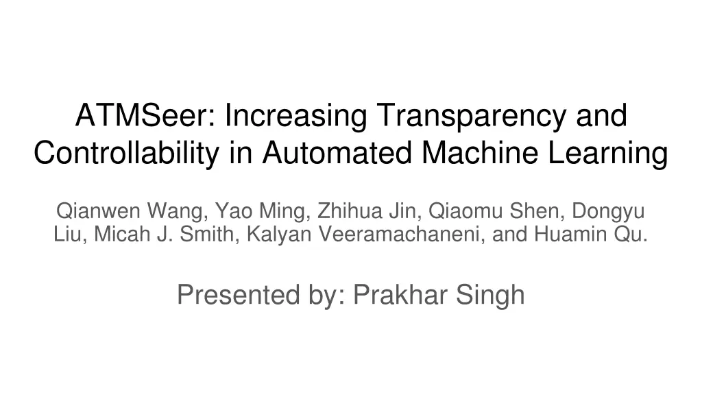 atmseer increasing transparency