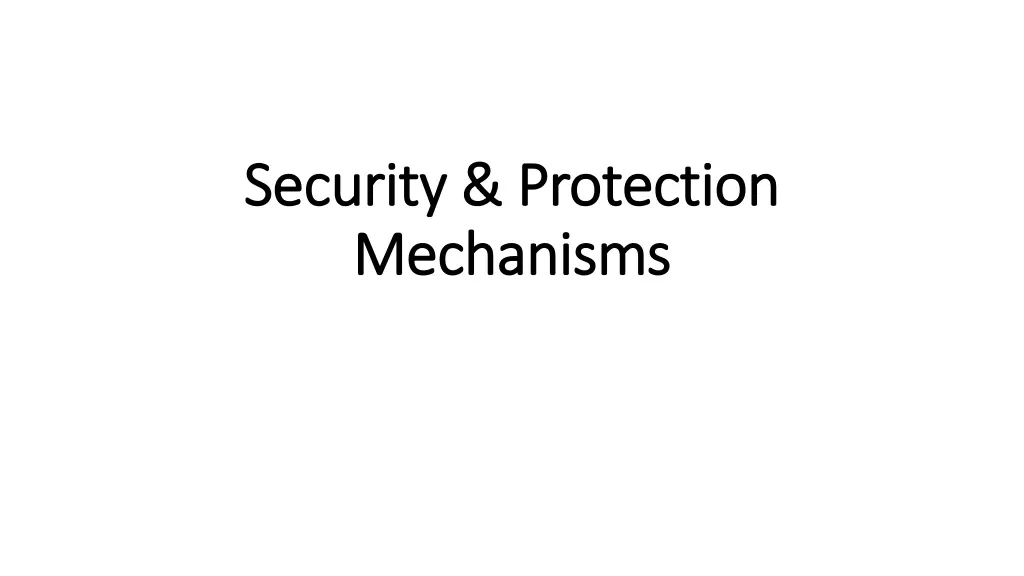 security protection security protection
