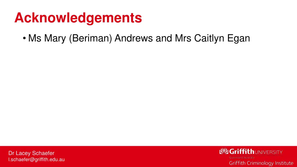 acknowledgements