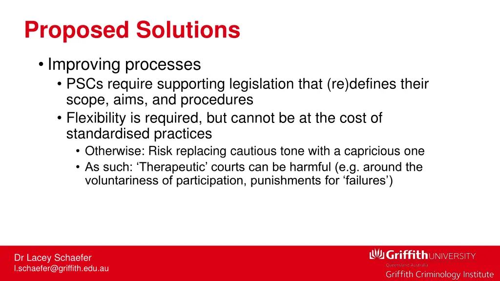 proposed solutions 3