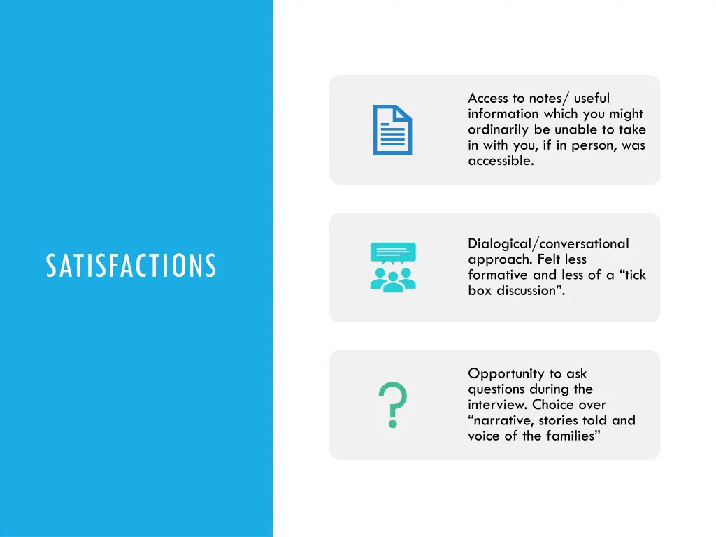 access to notes useful information which