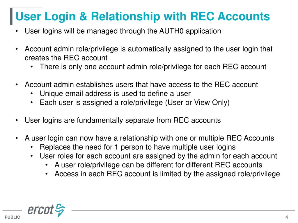 user login relationship with rec accounts user